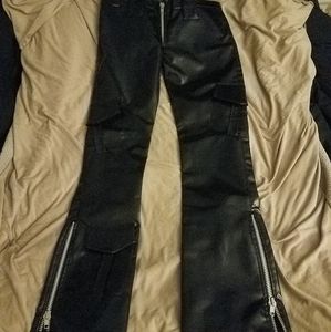 Serious pleather pants